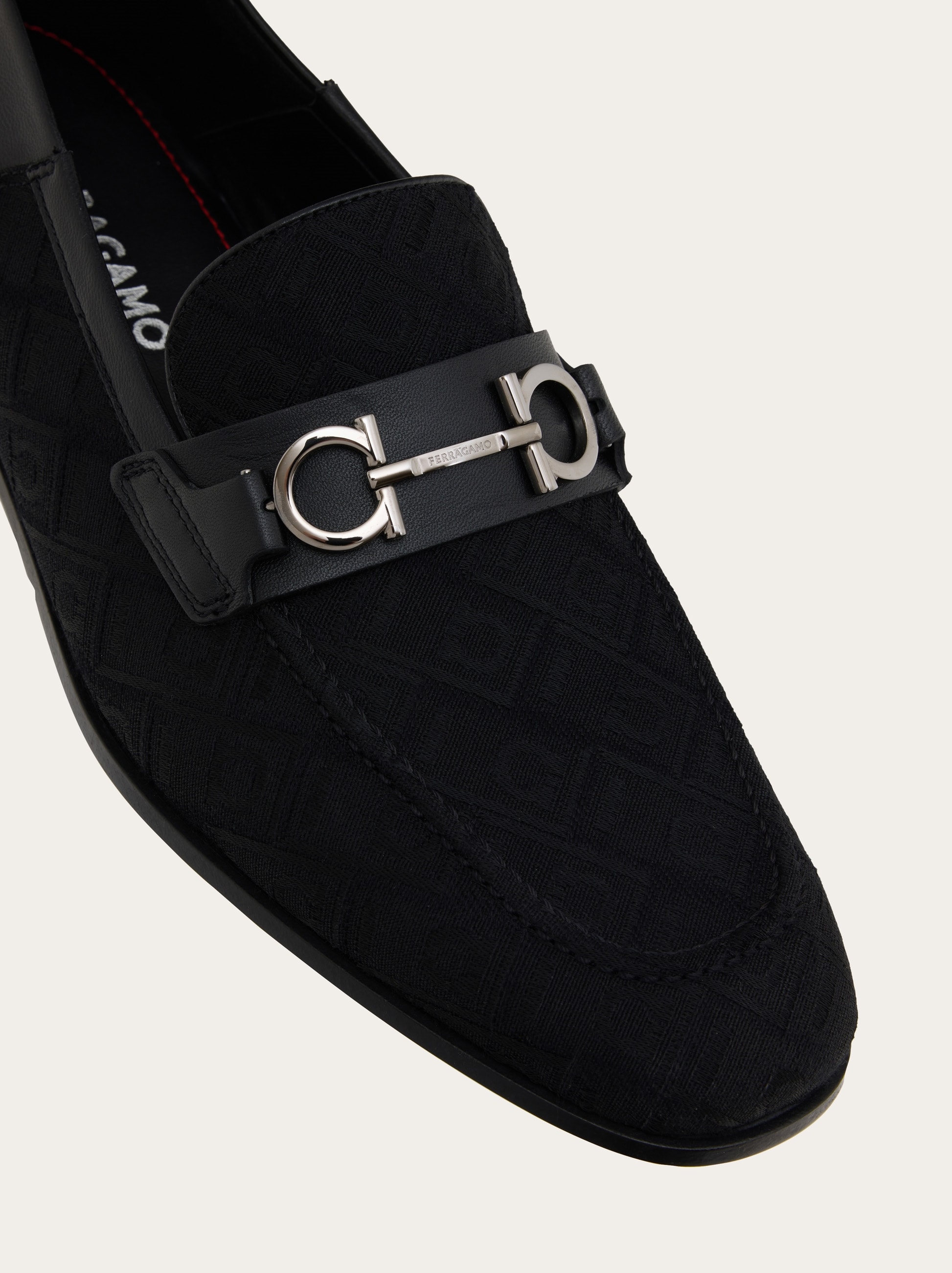 Hybrid loafer with Gancini ornament - Men | Ferragamo