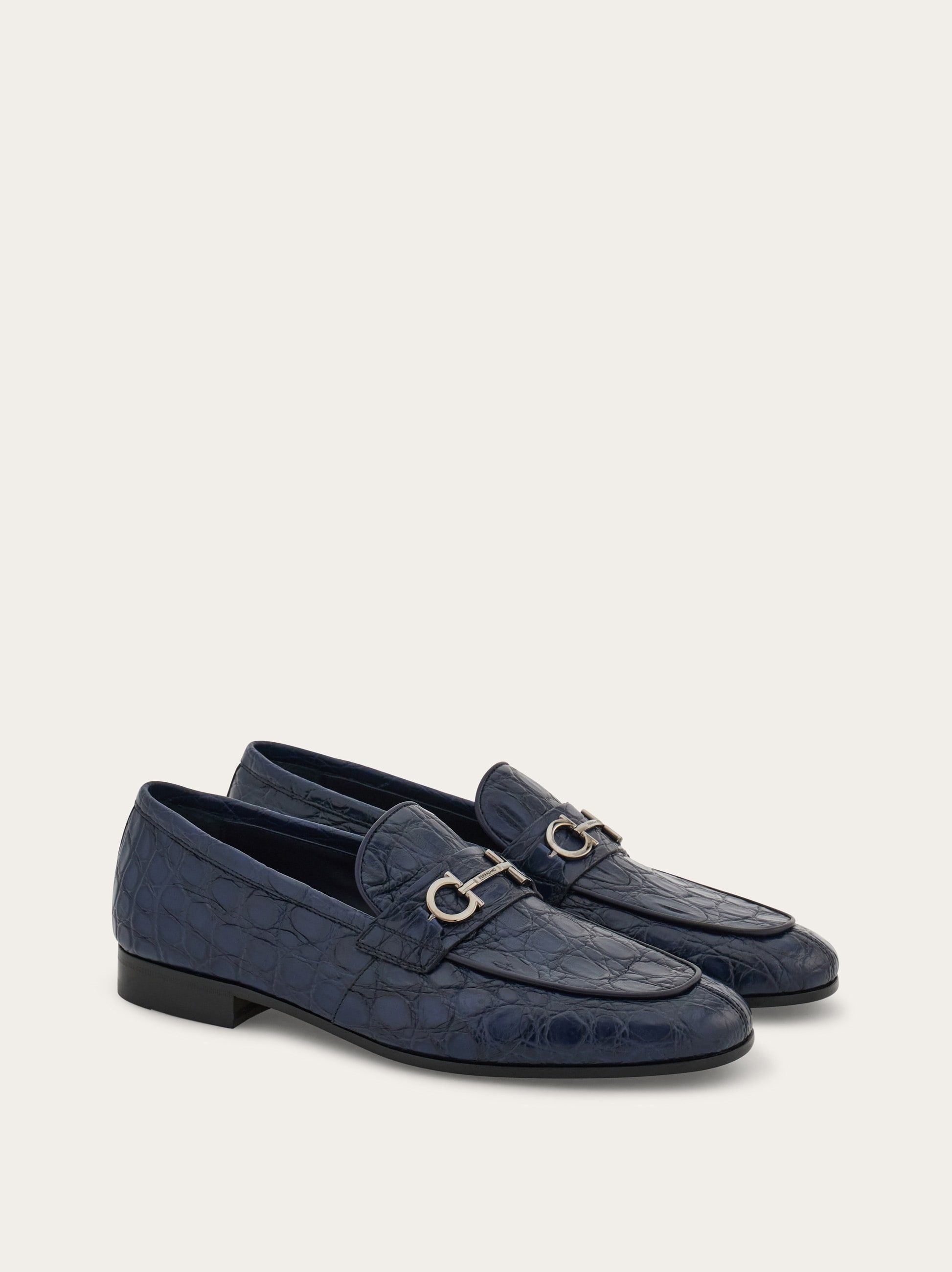 Moccasin with Gancini ornament - Men | Ferragamo