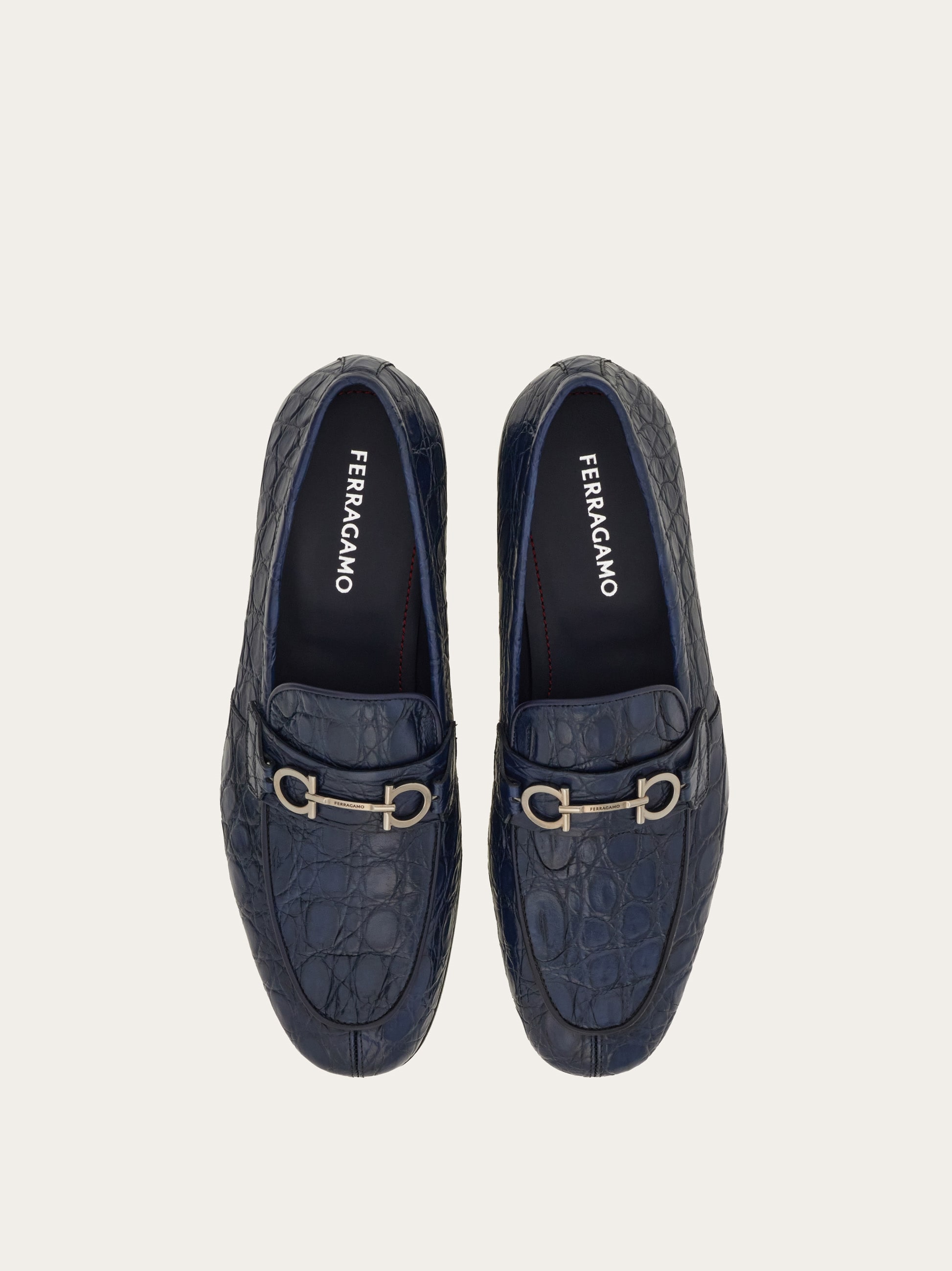 Moccasin with Gancini ornament - Men | Ferragamo