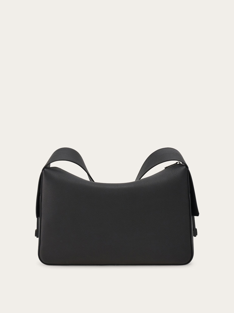 Messenger bag with Gancini buckles (M) Gallery image 5