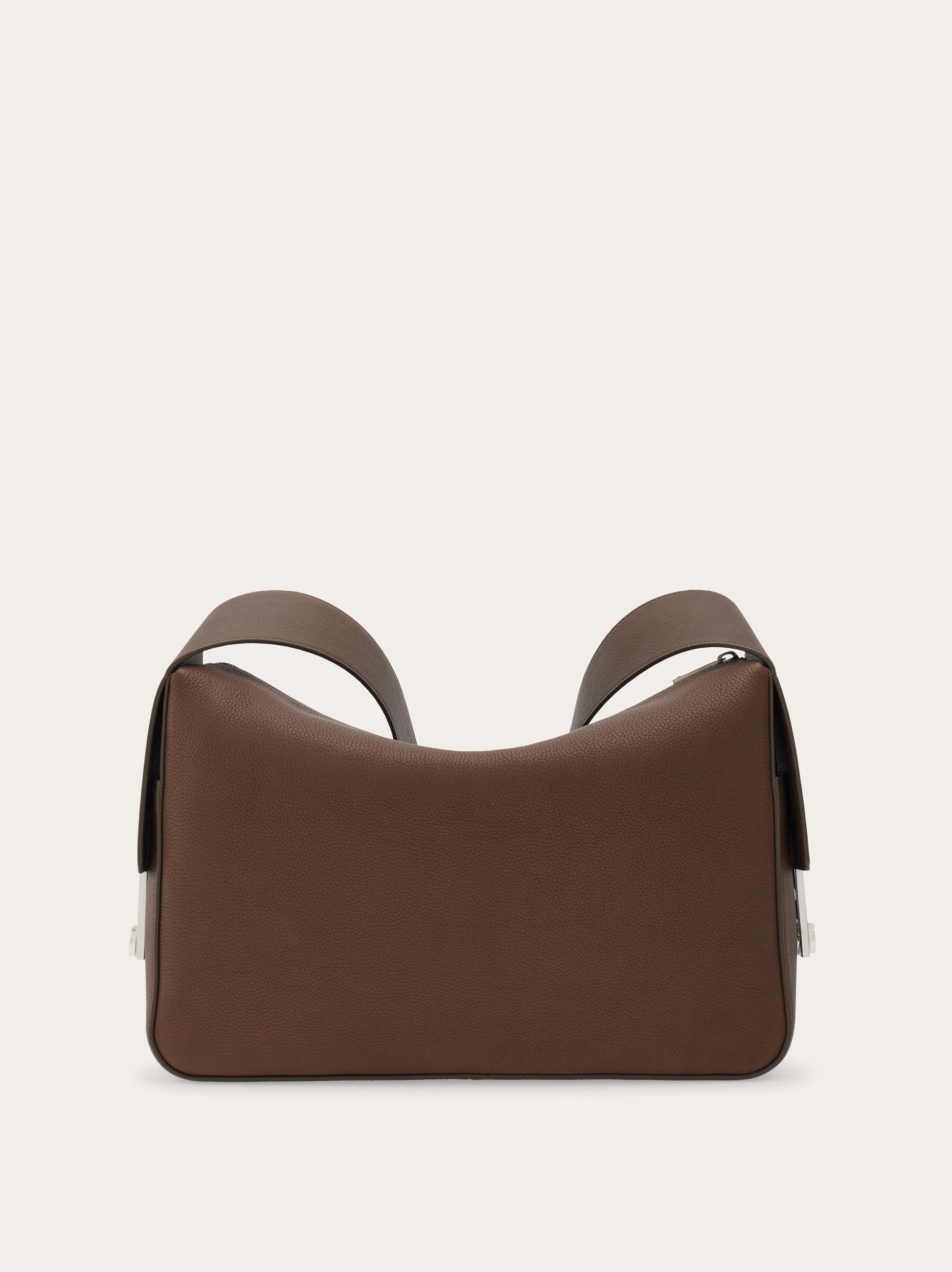 【FERRAGAMO】MESSENGER BAG Embossed Gancini messenger bag - Men | Ferragamo