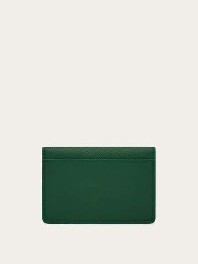 FERRAGAMO直営店 ハグクレジットカードホルダー Brandol / Ferragamo フェラガモ カードケース ガンチーニ