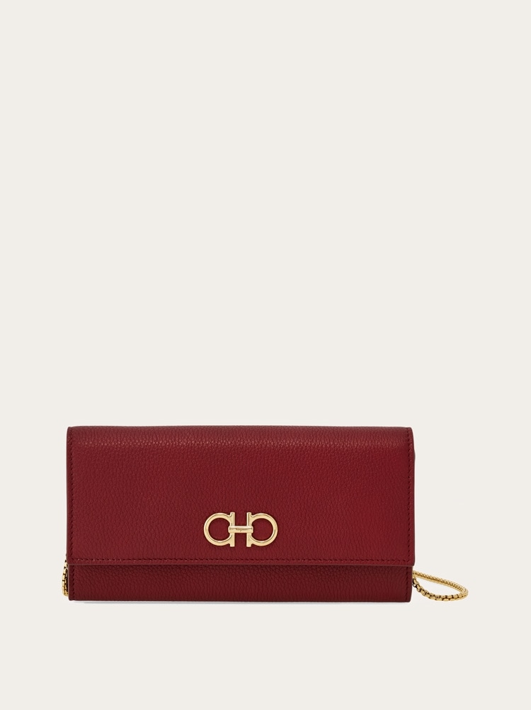 Gancini wallet with chain Gallery image 1
