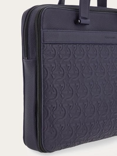 Salvatore Ferragamo ビジネスバッグ ブラック Salvatore Feragamo】ビジネスバッグ ターンロック ブラック
