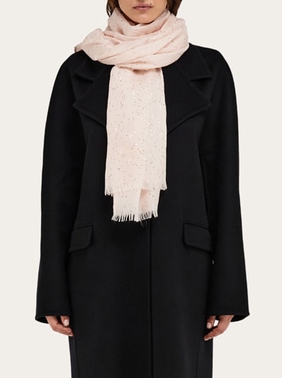 【送料&関税込】Ferragamo Micro Sequins Stole Scarf Micro sequin stole - Women | Ferragamo