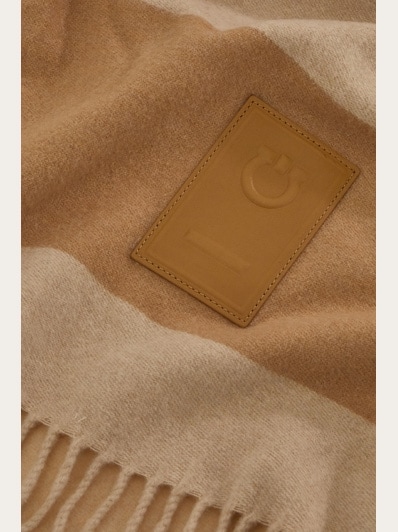 ポンチョ・ケープ FERRAGAMO SS24 Embroidered wool cape (320797770244 BEIIVO) Gancini cape - Women | Ferragamo