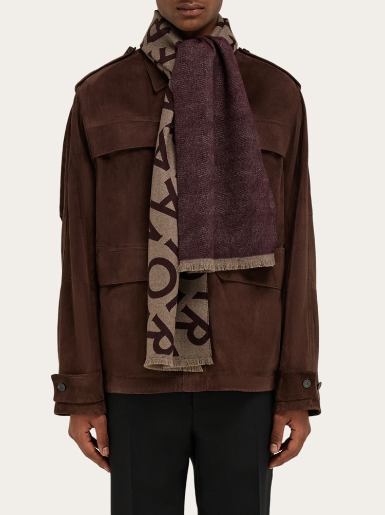 리버서블 로고 스카프 Gallery image 3