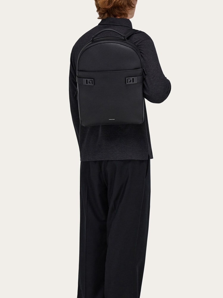 Backpack with Gancini buckles Gallery image 2