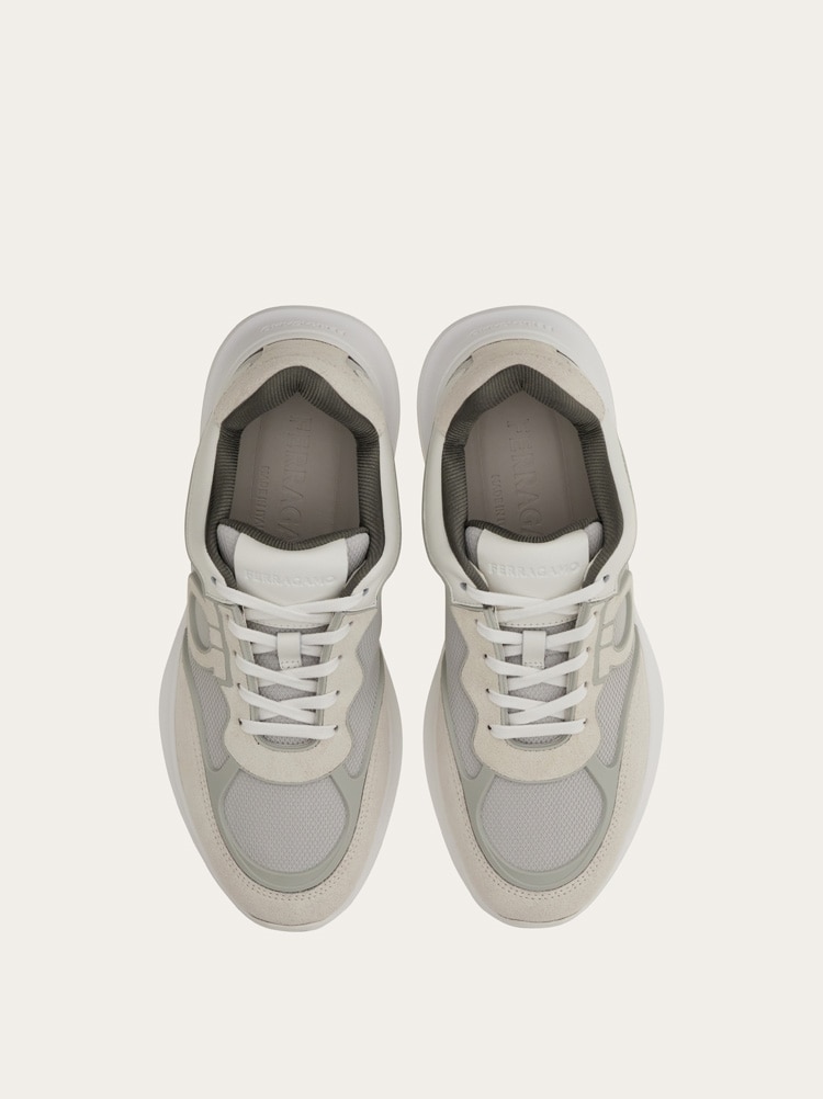 Low top sneaker with Gancini ornament Gallery image 3