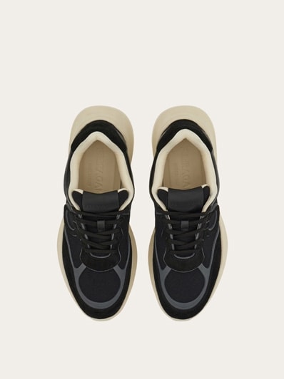 Salvatore Ferragamo 黒 スニーカー　ユニセックス Salvatore Ferragamo フェラガモ スニーカー レディース6