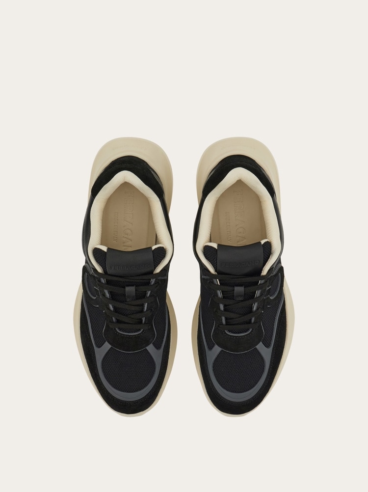 Low top sneaker with Gancini ornament Gallery image 3