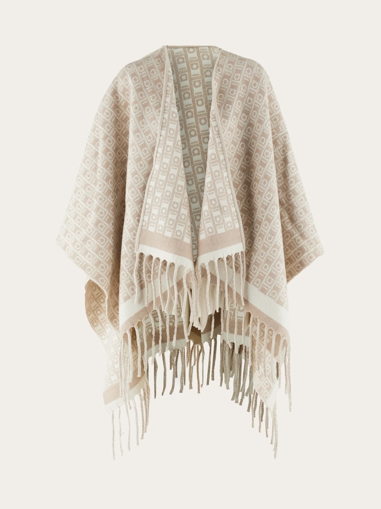 Ferragamo Monogram cape Gallery image 1