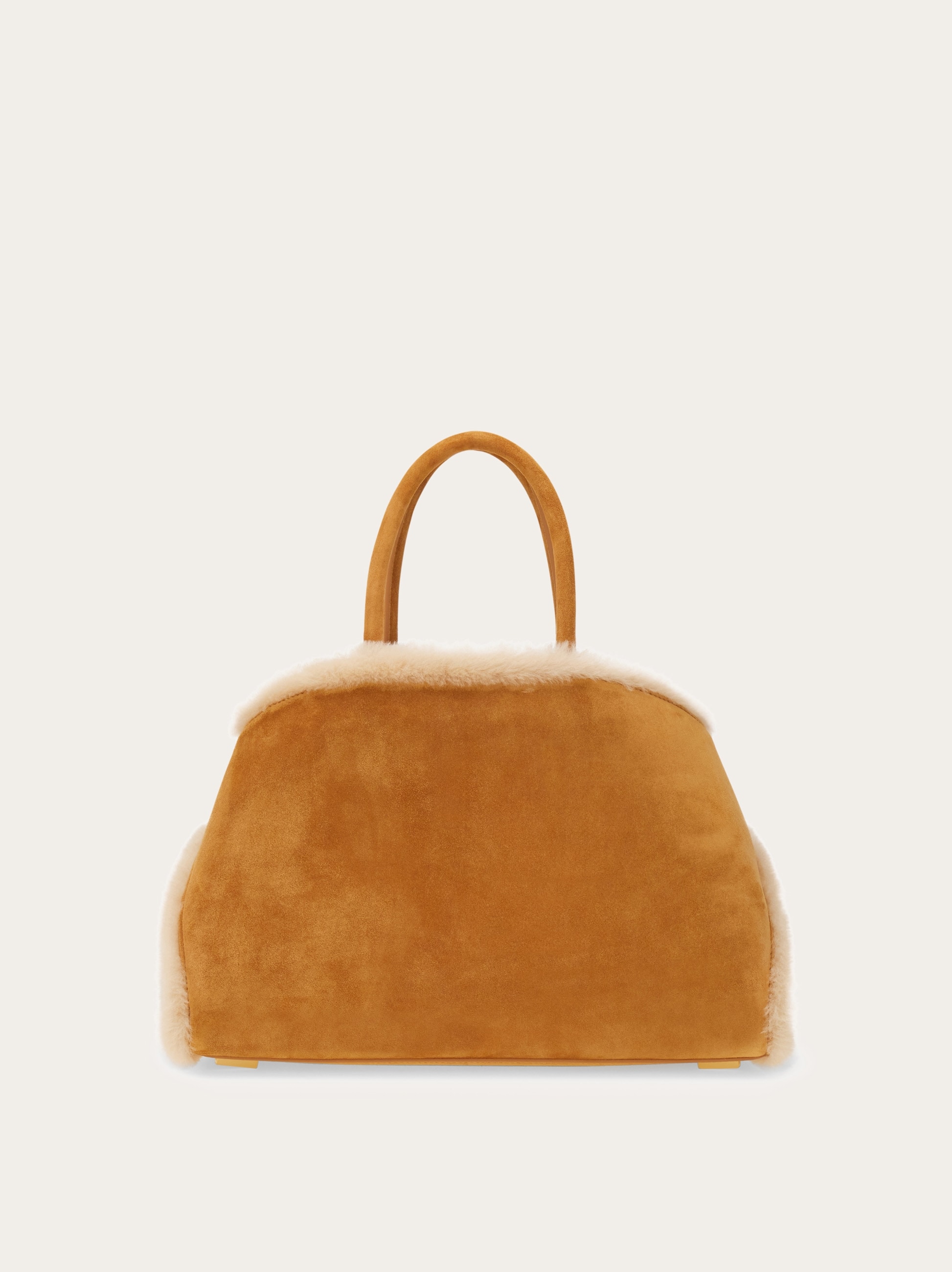 【Salavtore Ferragamo】フェラガモ Hug ハンドバッグ Hug バイカラーハンドバッグ(M) - ウィメンズ | Ferragamo