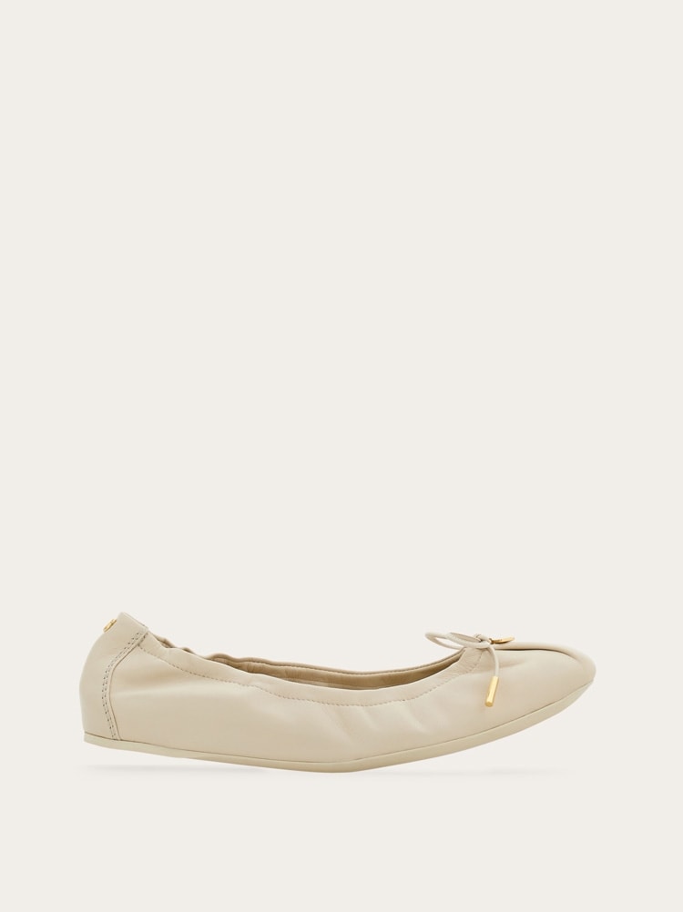 Elasticated ballet flat Gallery image 1