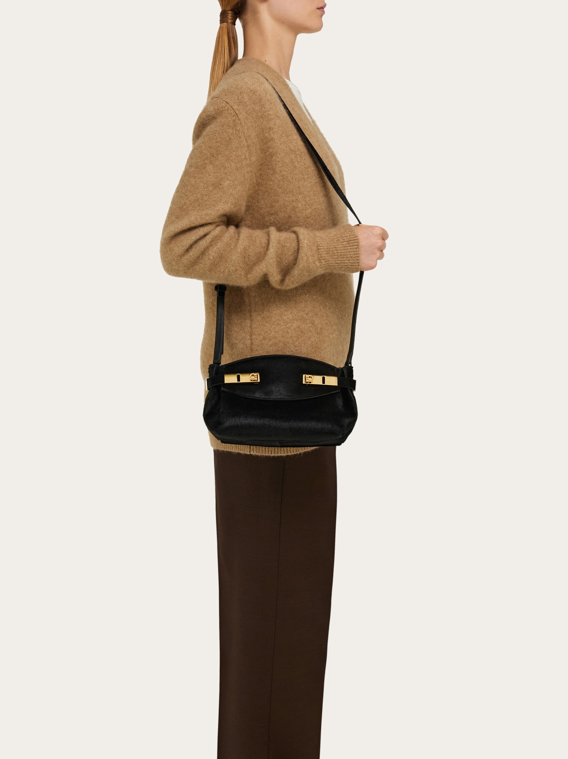 Hug soft crossbody bag (XS) - Women | Ferragamo
