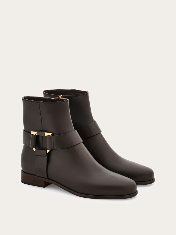 Gancini ornament ankle boot Gallery image 2