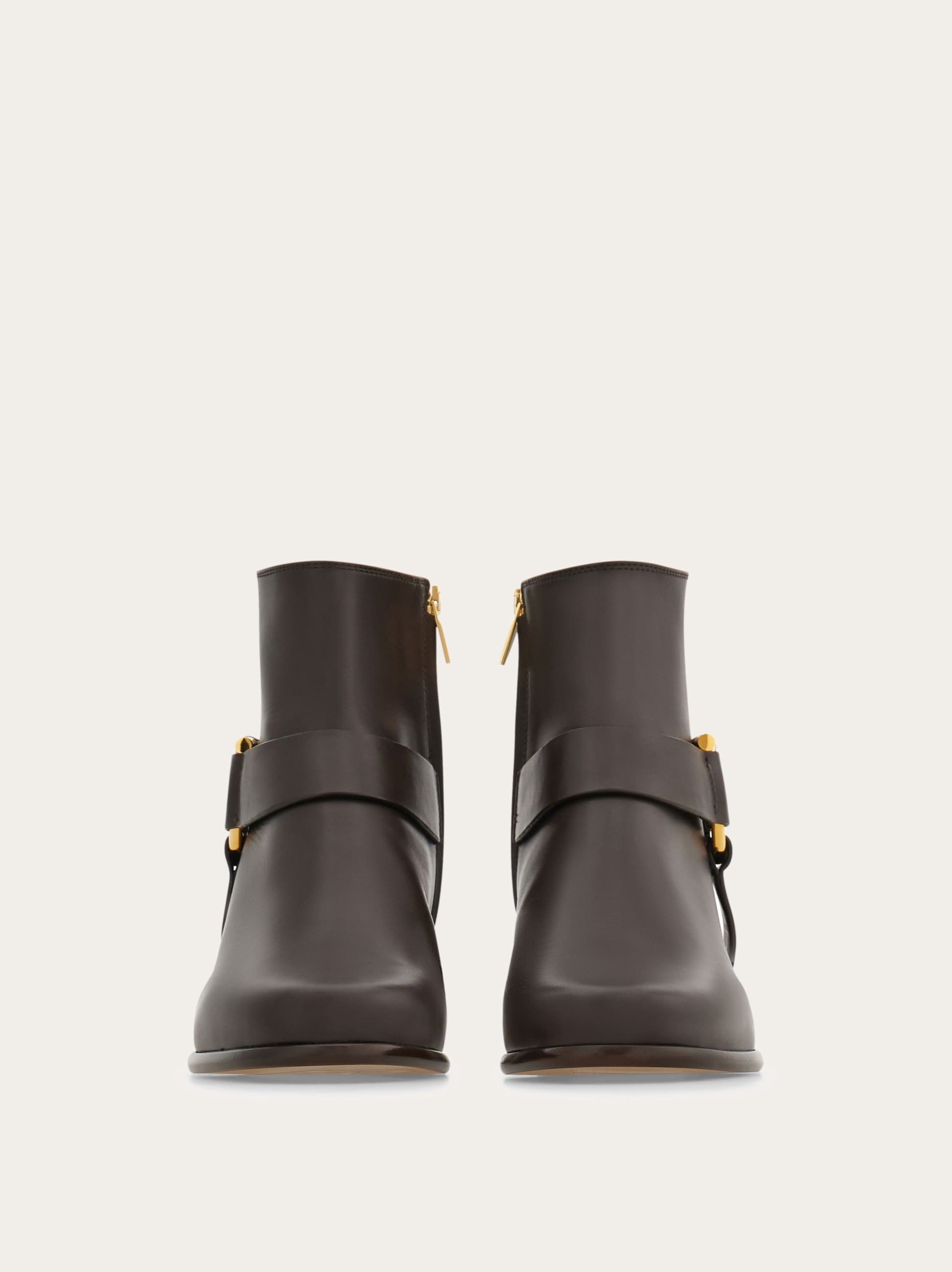 Gancini ornament ankle boot - Women | Ferragamo