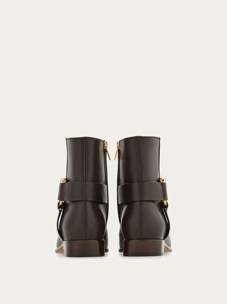 Gancini ornament ankle boot Gallery image 5