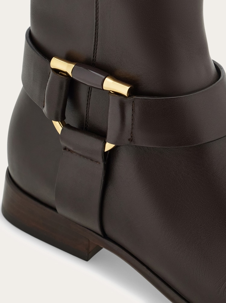 Gancini ornament ankle boot Gallery image 8