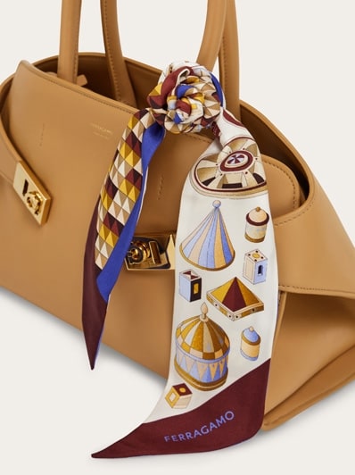 FERRAGAMO直営店 ミニバンドゥ ヴェナプリント バンドゥ - ウィメンズ | Ferragamo