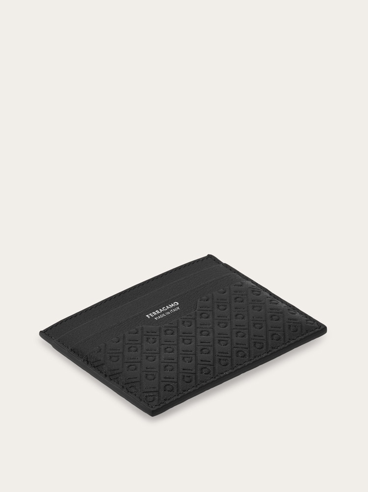 Ferragamo Monogram credit card holder Gallery image 2