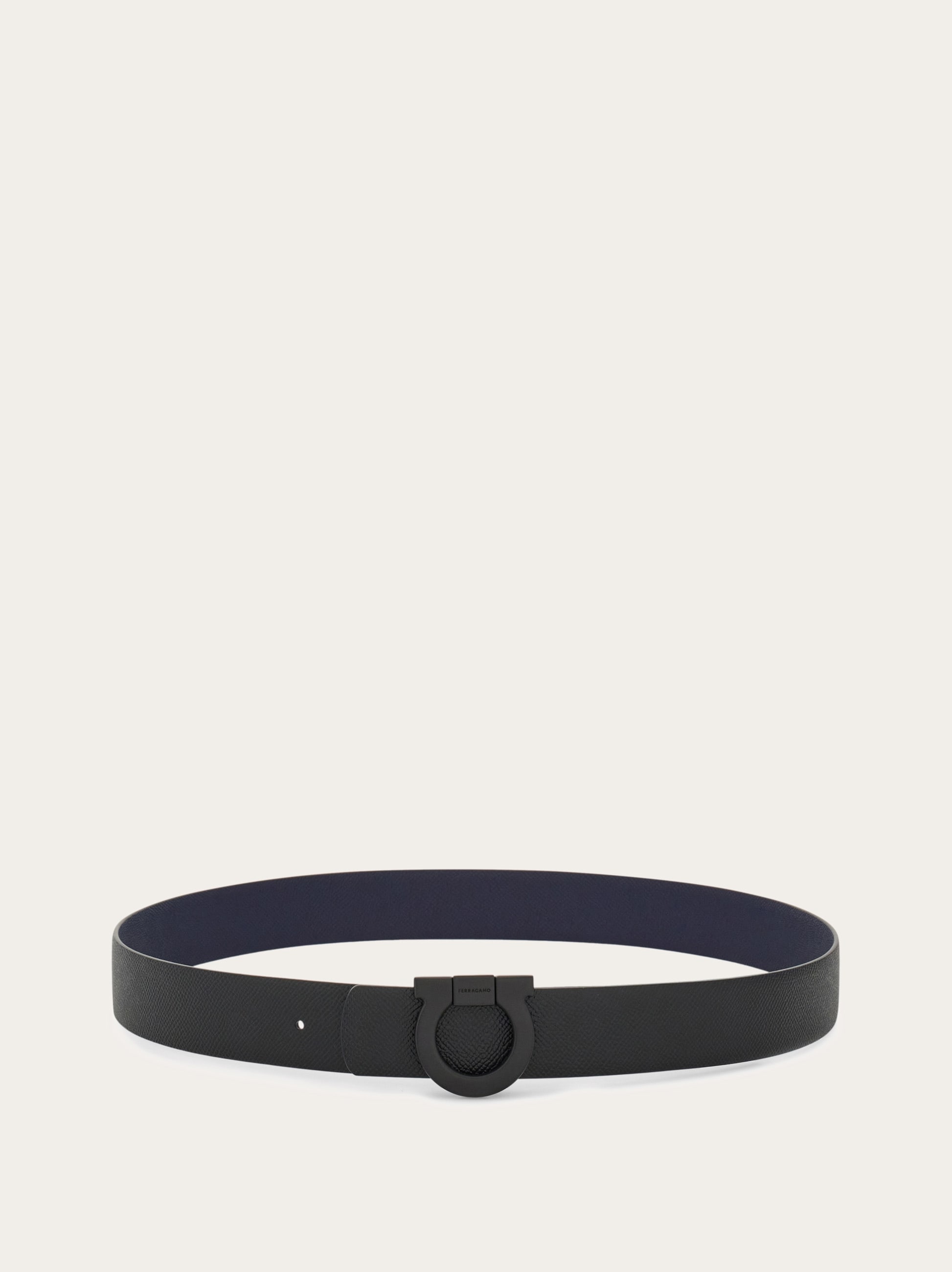 小物 Salvatore Ferragamo / Belt / BLK Gancini embellished leather belt in black - Ferragamo | Mytheresa