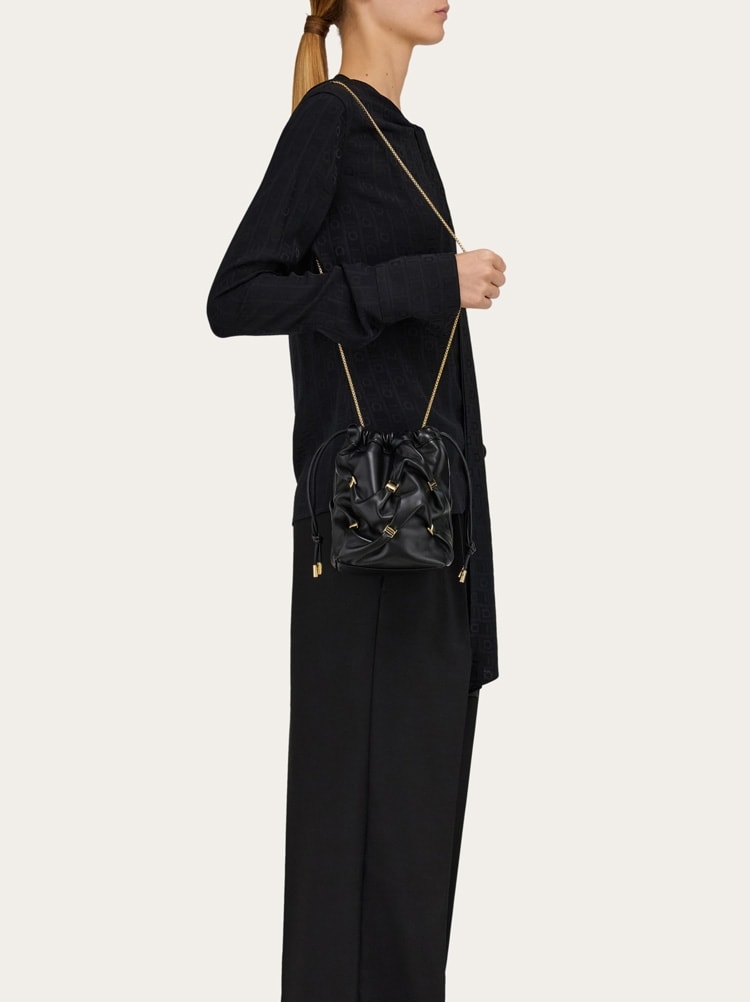Mini bucket bag with Vara bows Gallery image 2
