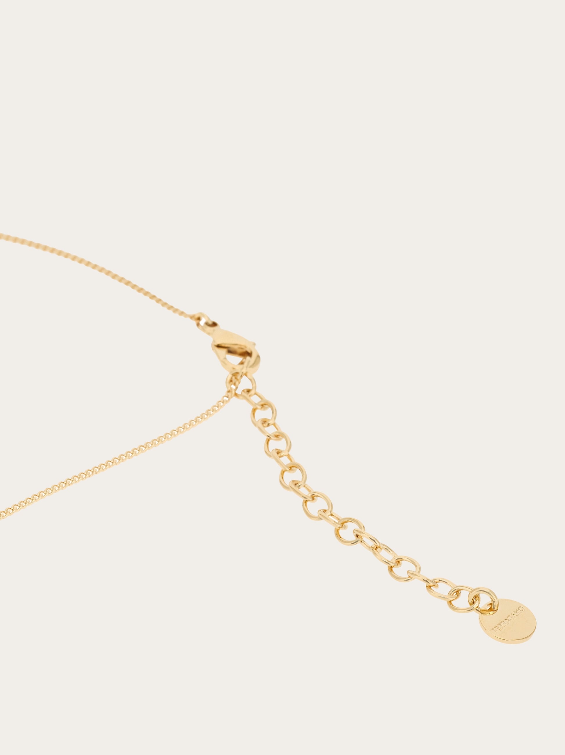 Necklace with pearl and crystals - Women | Ferragamo