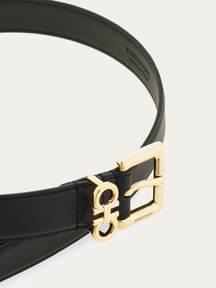 Double Gancini fixed belt Gallery image 5