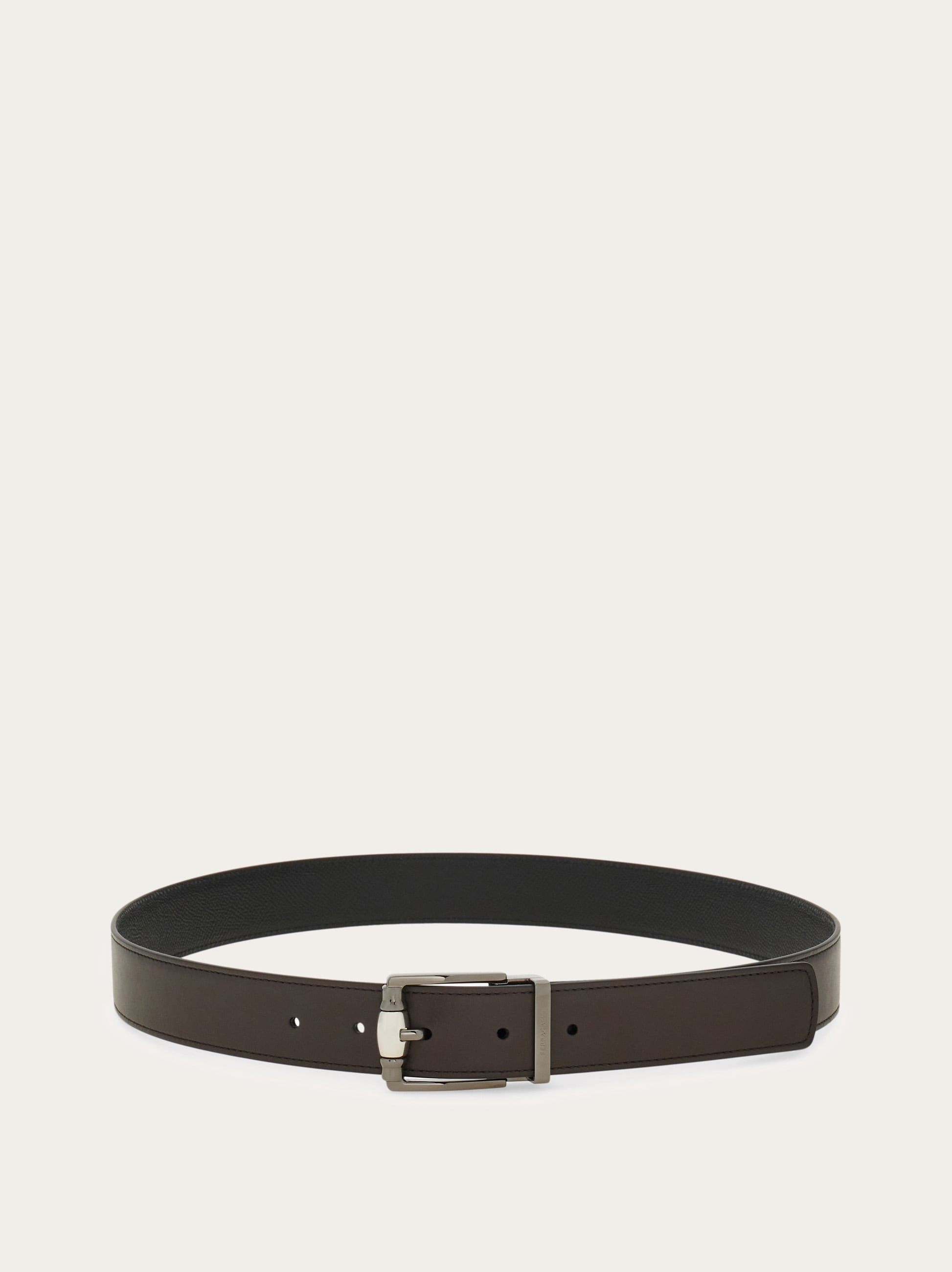 Reversible and adjustable belt - Men | Ferragamo