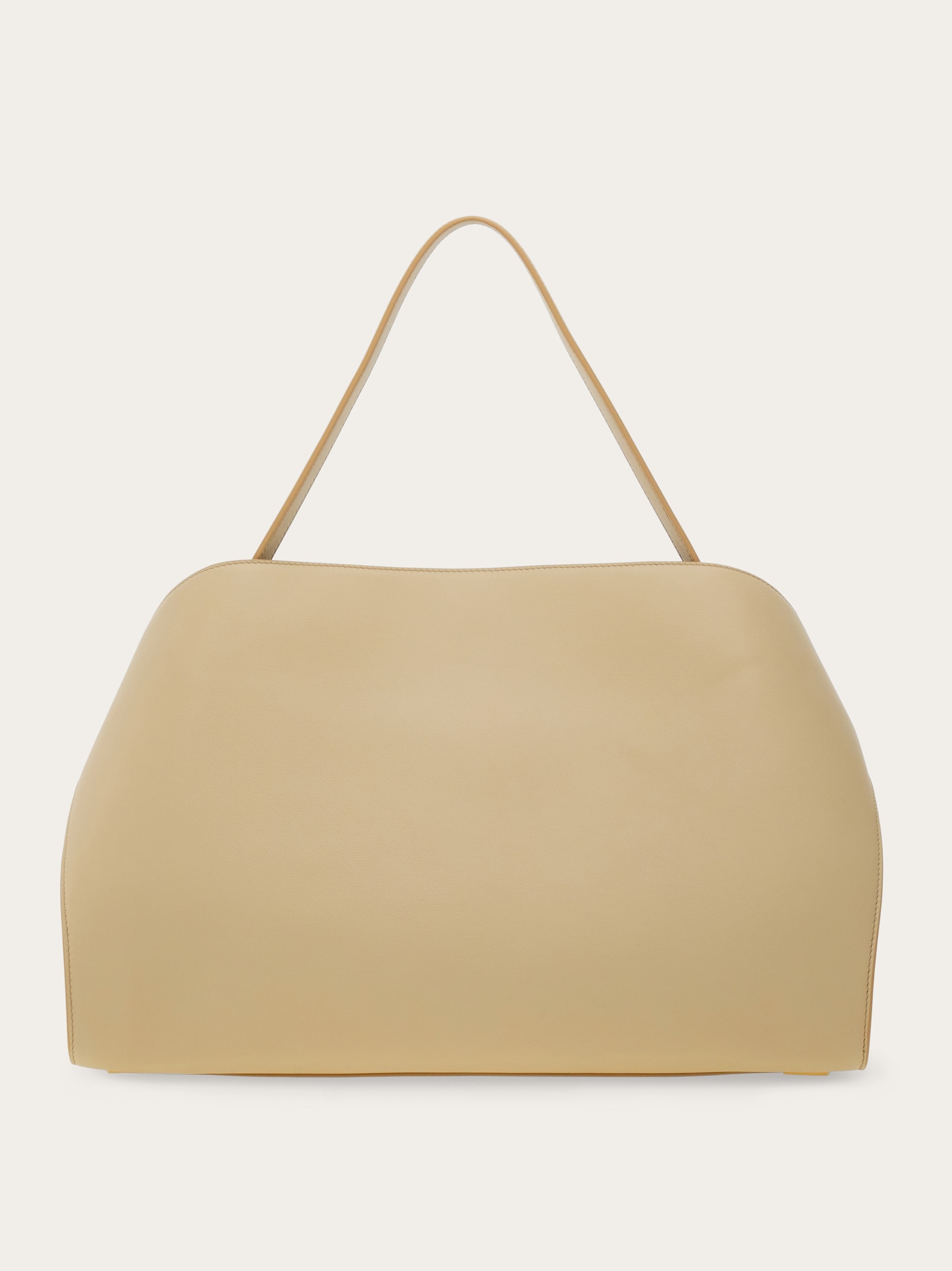 Hug soft bicolor shoulder bag (L) - Women | Ferragamo