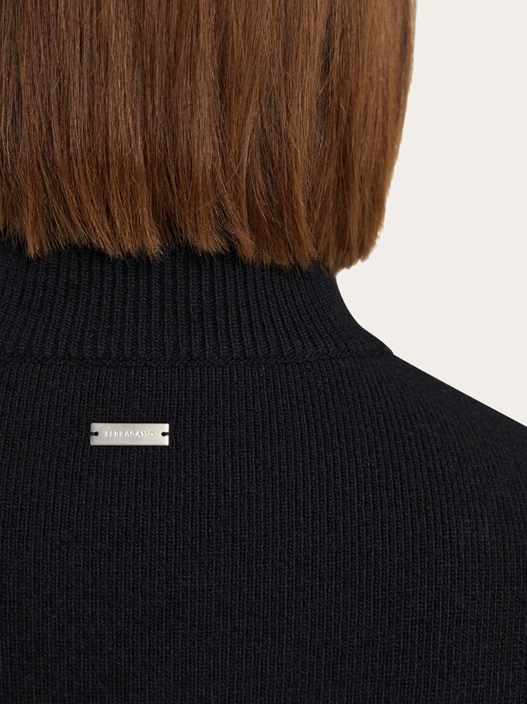Knitted bomber jacket Gallery image 6