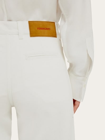 パンツ FERRAGAMO PANTS (13C753766872 YELLOW) Ferragamo Men's Monogram Jacquard Cargo Pants | Neiman Marcus
