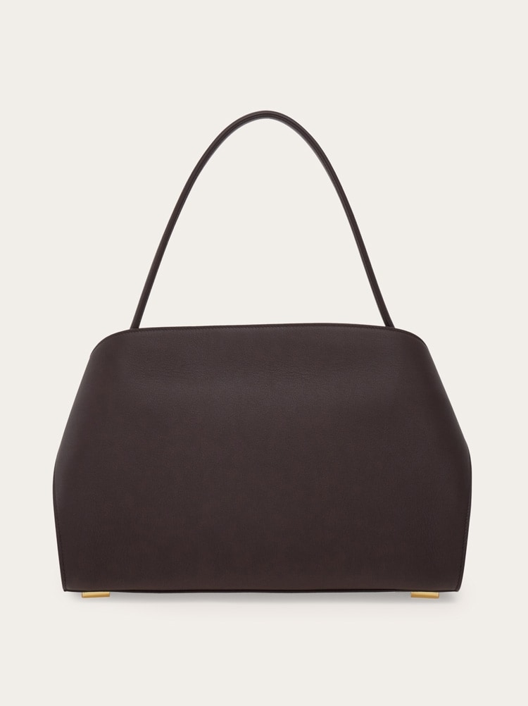 Hug soft bicolor shoulder bag (M) Gallery image 5
