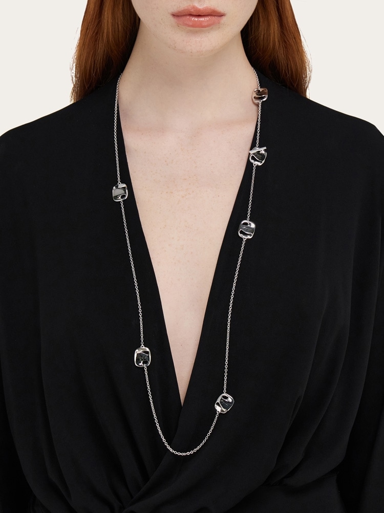 ネックレス・ペンダント FERRAGAMO VARA NECKLACE Vara necklace - S - Women | Ferragamo