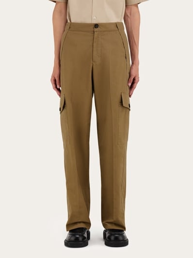 パンツ FERRAGAMO PANTS (13C444761713 NERO) FERRAGAMO Pants with wool finish | Women's Clothing | Vitkac