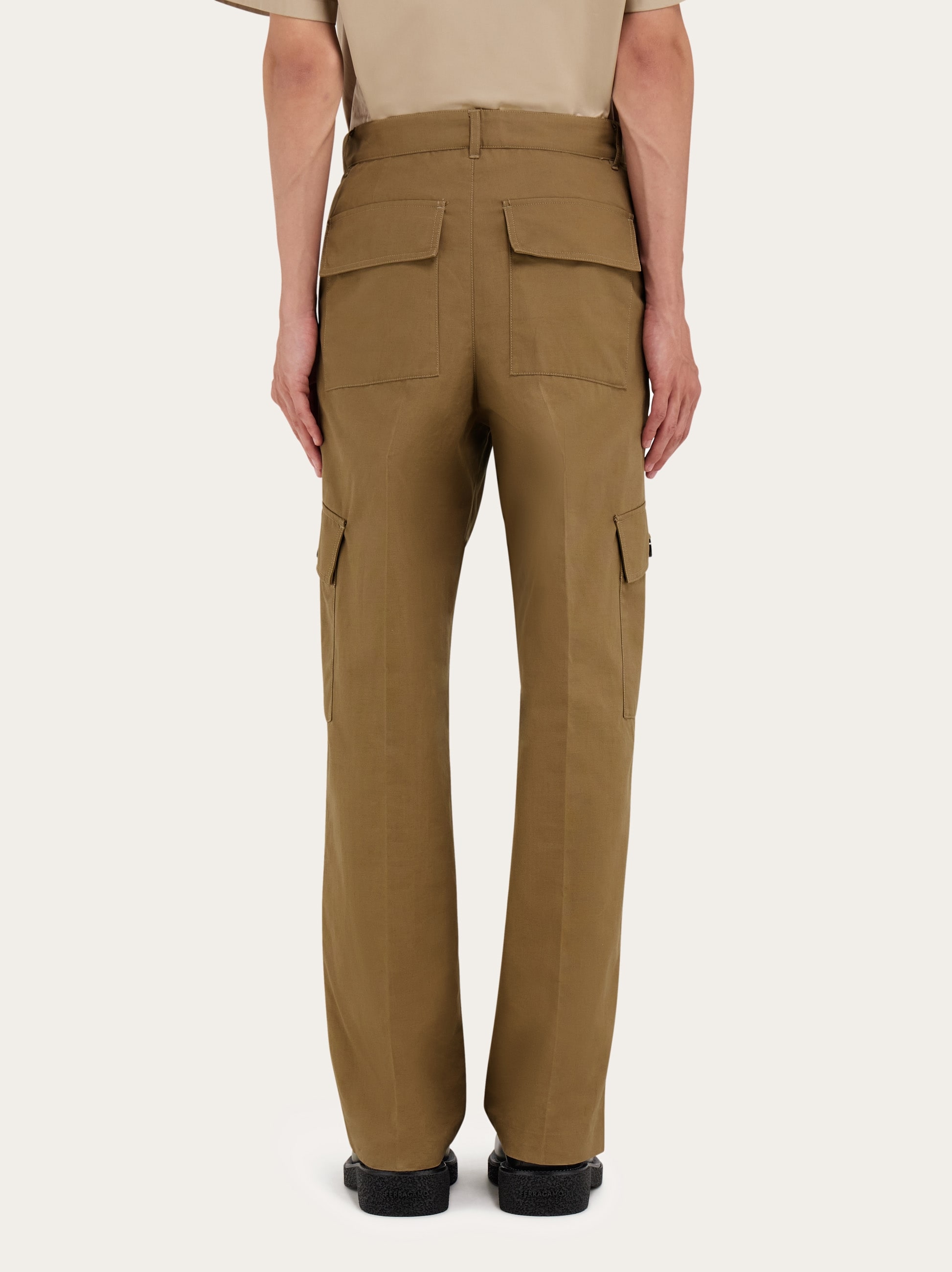 Canvas cargo pants - Men | Ferragamo
