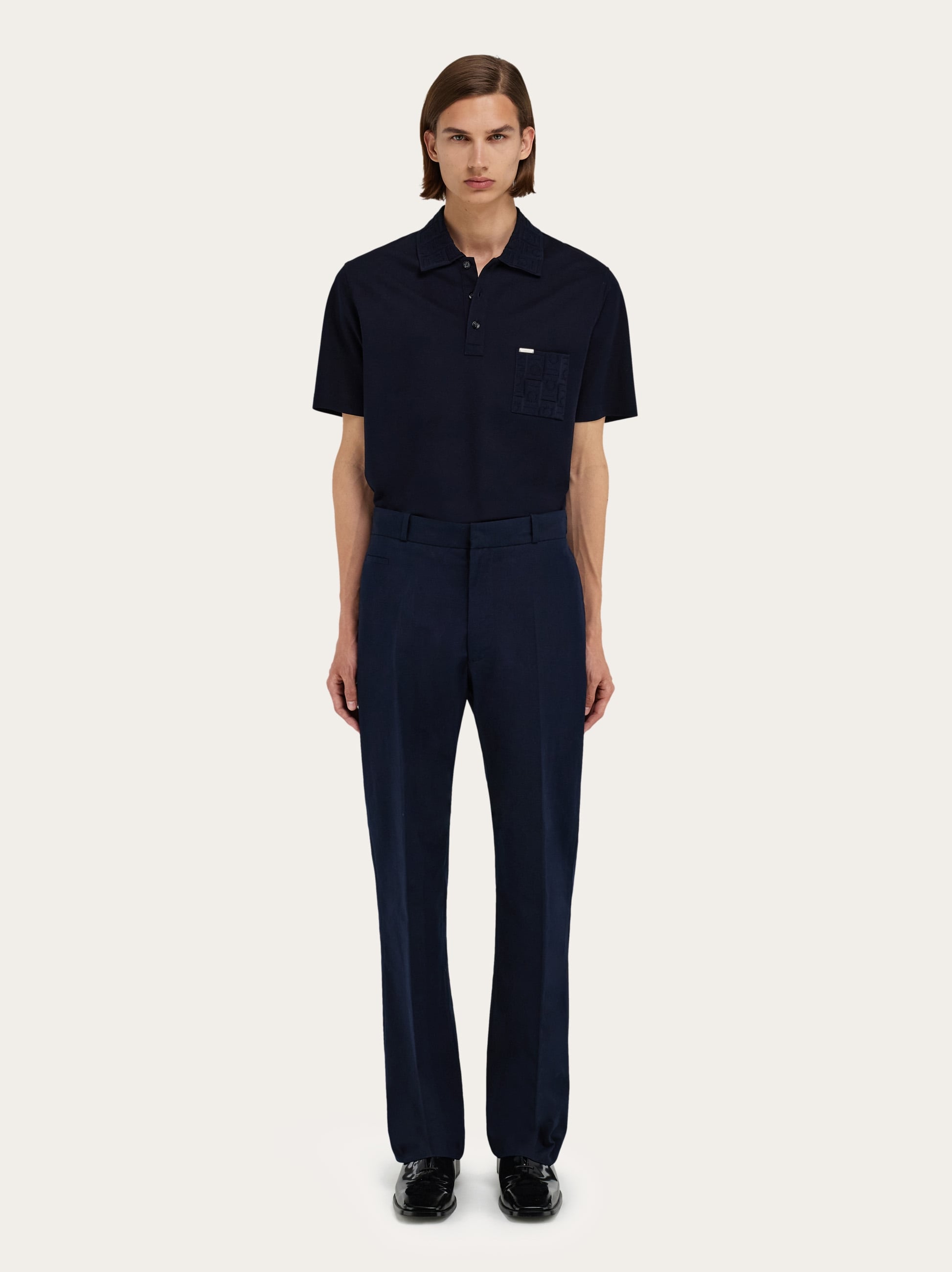 【送料&関税込】Ferragamo Stretch Pants Amazon.com: Salvatore Ferragamo Men's Powder Blue Dress