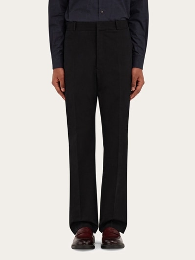 Cotton canvas pants - Men | Ferragamo