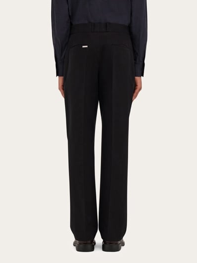 【送料&関税込】Ferragamo Stretch Pants Drawstring trouser - Men | Ferragamo
