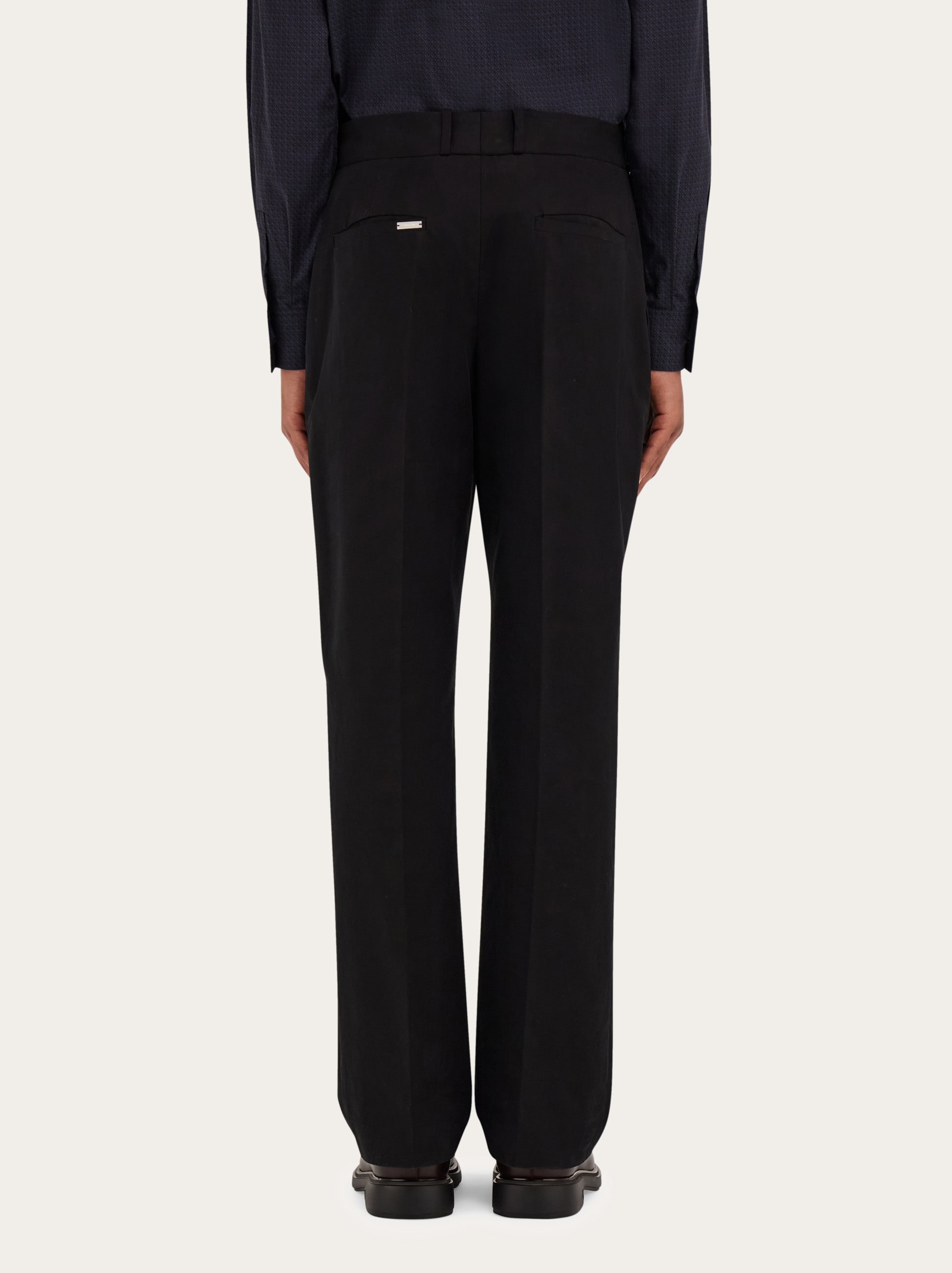 Cotton canvas pants - Men | Ferragamo