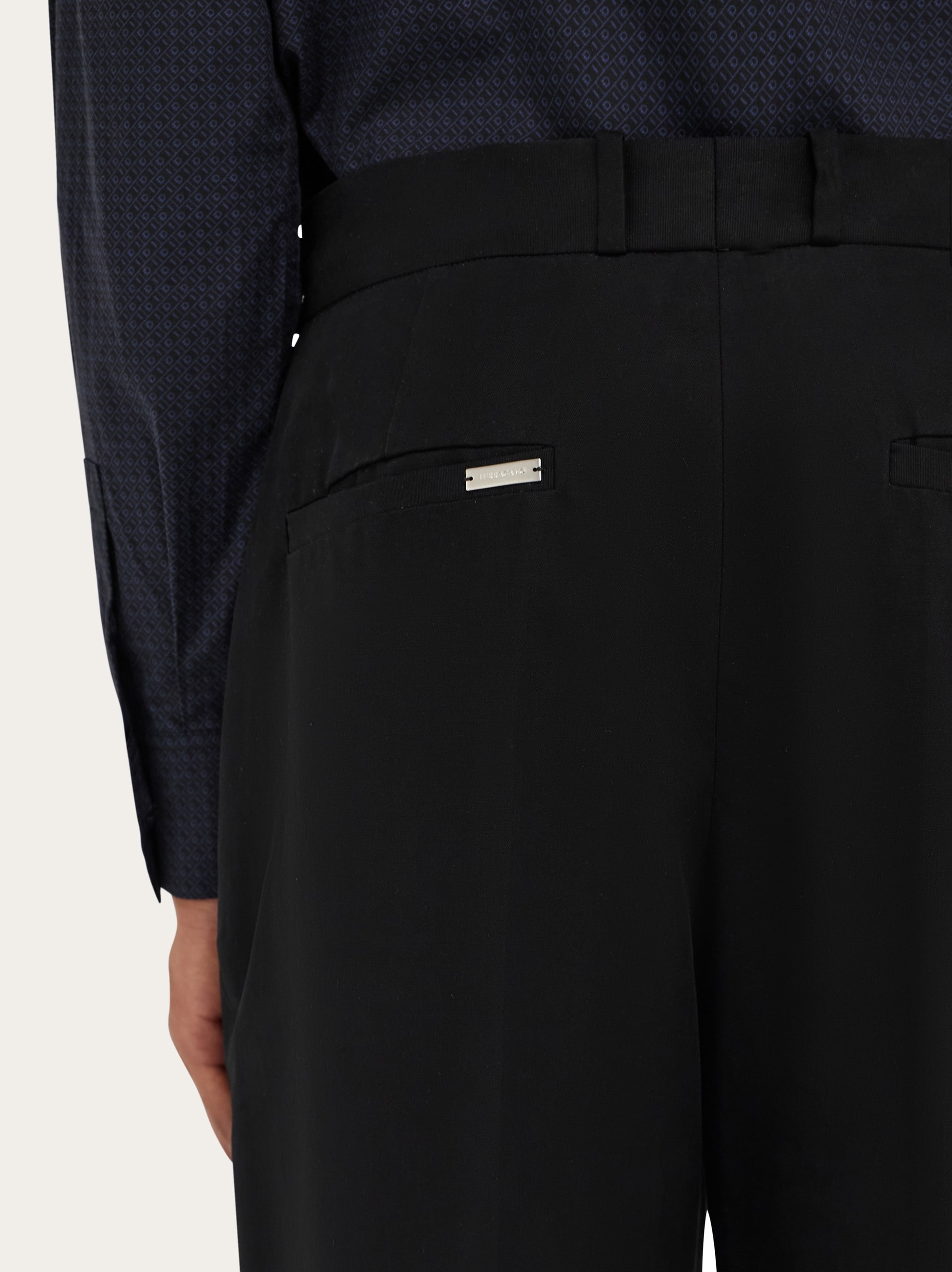 Cotton canvas pants - Men | Ferragamo