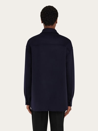 Cashmere-blend overshirt - Men | Ferragamo