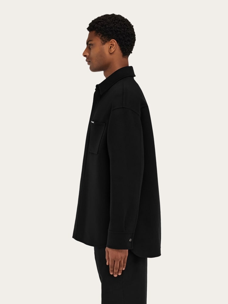 Cashmere-blend overshirt Gallery image 3