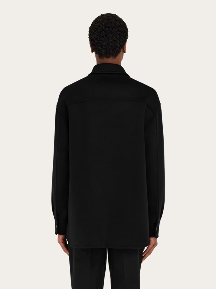 Cashmere-blend overshirt Gallery image 4