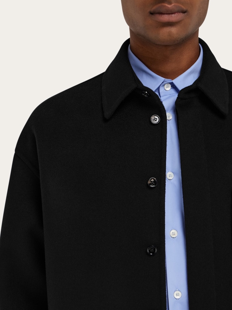 Cashmere-blend overshirt Gallery image 5