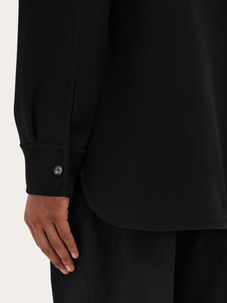 Cashmere-blend overshirt Gallery image 6