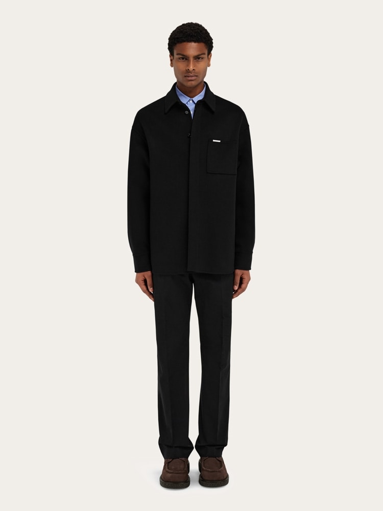 Cashmere-blend overshirt Gallery image 8