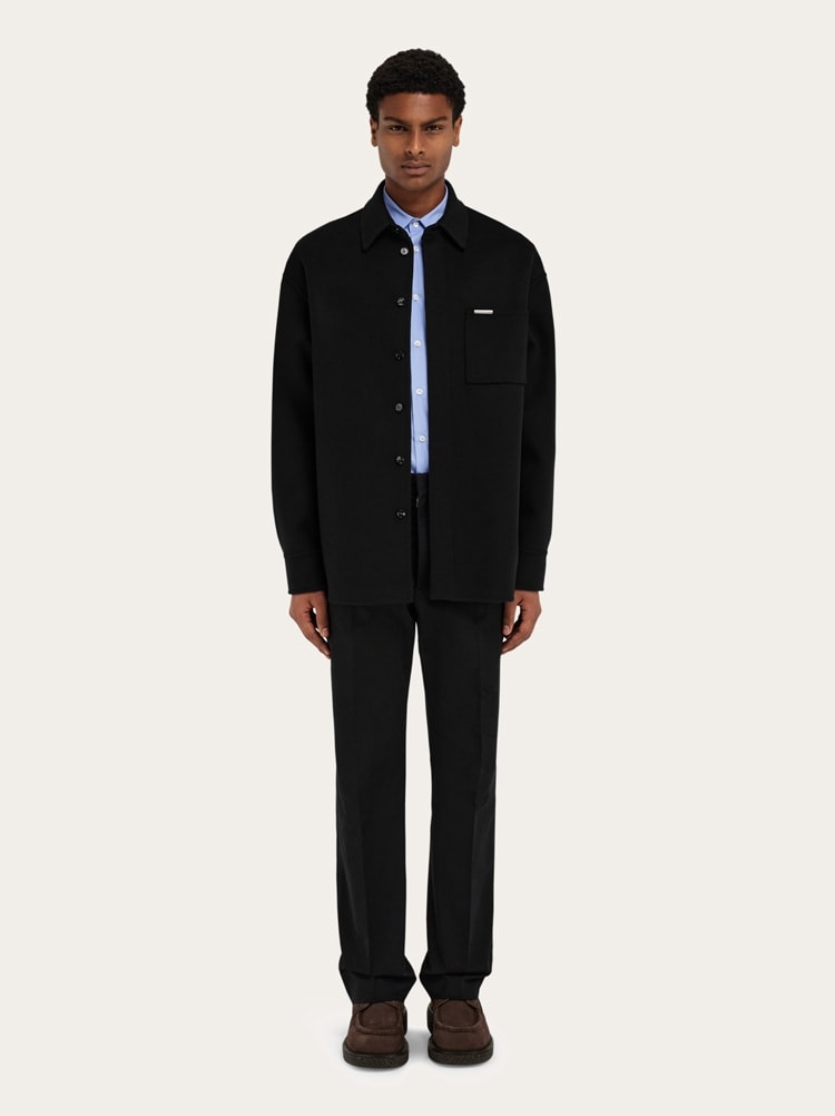 Cashmere-blend overshirt Gallery image 9