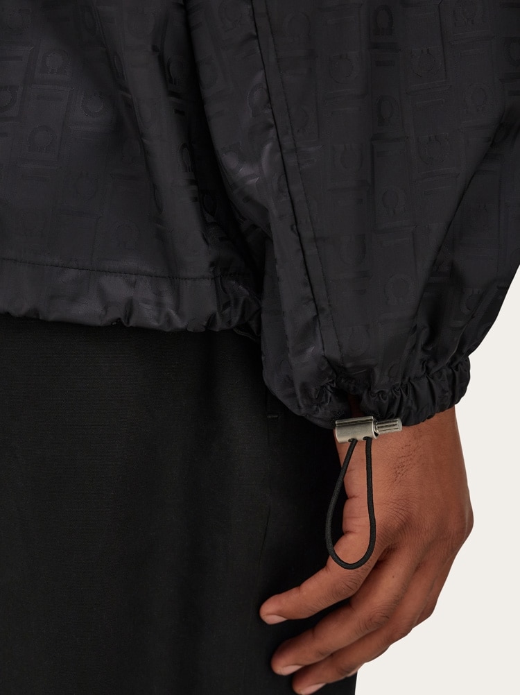 Windbreaker with Ferragamo Monogram Gallery image 8